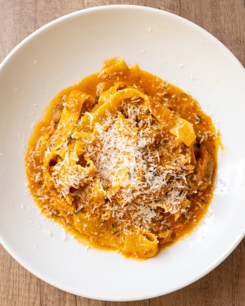 Pappardelle, braised duck ragù